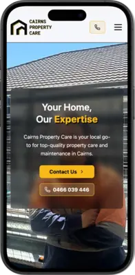 Cairns Property Care website